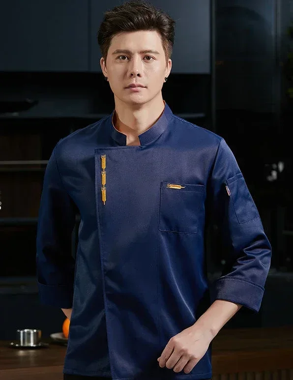 Chef Uniform Men Women Hotel Restaurant Cook Jacket Food Service Waiter Clothes