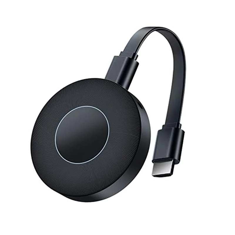 Wireless -Compatible Display Dongle Adapter Plastic No Need APP Video/Audio From Laptop, PC, Smartphone To HDTV Projector