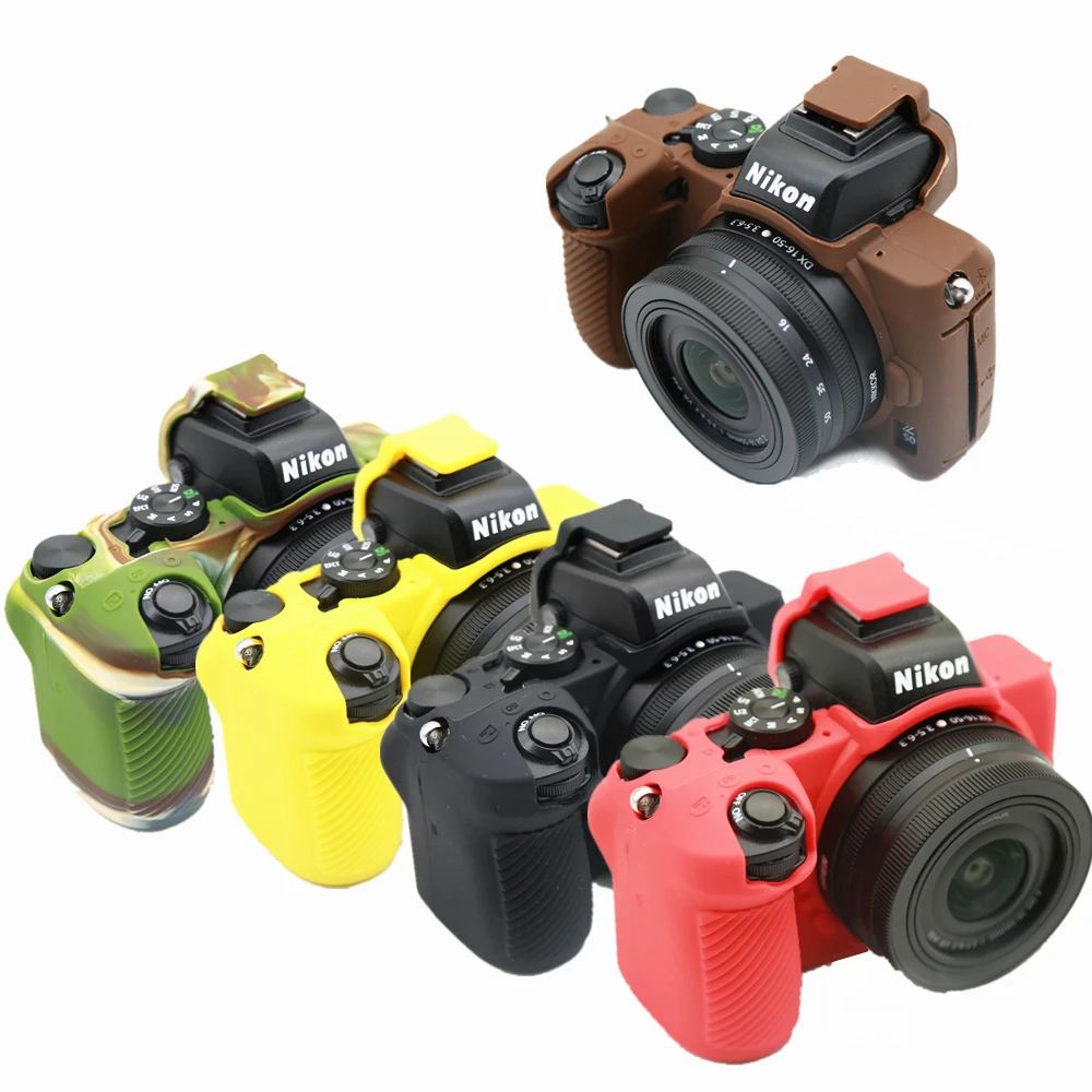 Z50 Soft Rubber Silicone Case Body Cover Protector Frame Skin For Nikon