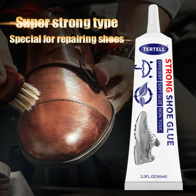 60ml Strong Shoe-Repairing Adhesive Super Universal Waterproof Shoe Factory Special Leather Shoe Repair Glue Household Repair