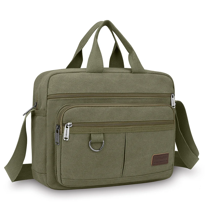 Laptop case 15.6 inches, men's and women's business briefcase, Messenger Shoulder Bag with shoulder strap, durable office bag, l