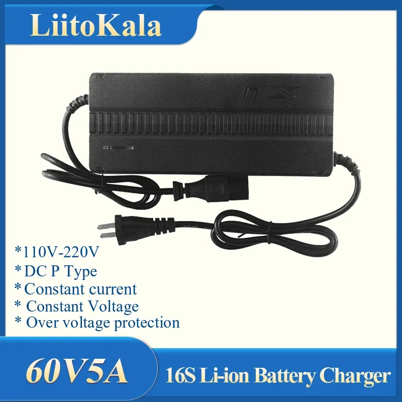 

67.2V/84V 5A Charger 60V/72V 5A Li-ion Charger 110V / 220V 50-60Hz for 16S 60V 20S 72V lithium battery pack Fast charger