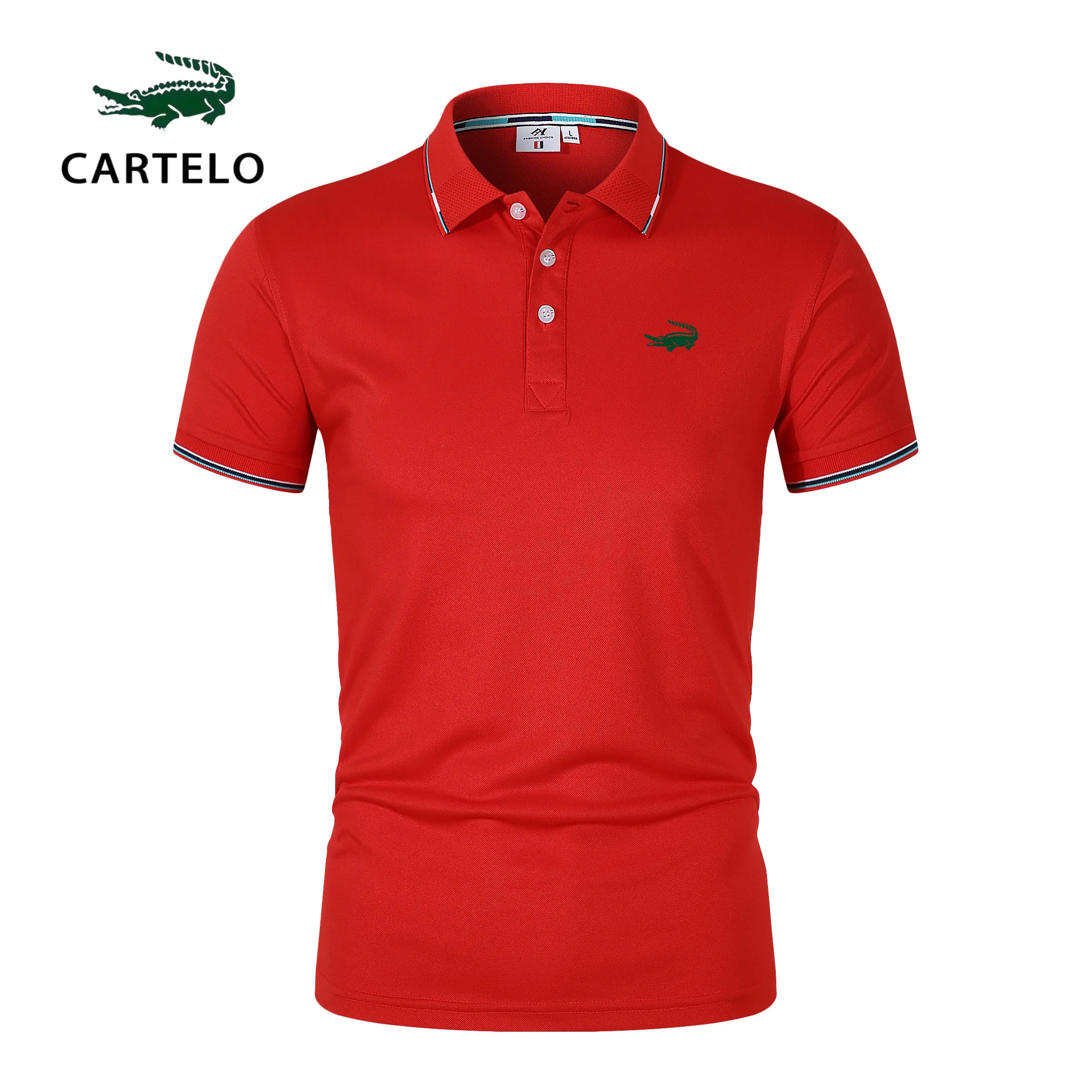 

2024 New Men's POLO Shirt Short Sleeve Summer High Quality Business Leisure Breathable Senior Men's Brand Short Sleeve