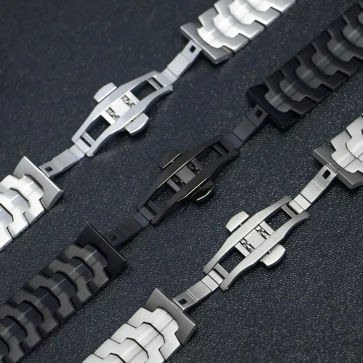 Luxury Stainless Steel Band - Premium 22mm Metal Replacement Strap for Suunto Watches