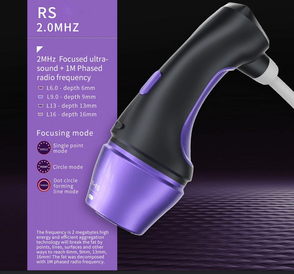 <h3 class="features--headline">Features and benefits</h3> <ul> <li data-immersive-translate-walked="068b1997-eae3-4fd1-bdef-29b88fabedb4" data-immersive-translate-paragraph="1"><strong data-immersive-translate-walked="068b1997-eae3-4fd1-bdef-29b88fabedb4">Skin Tightening & Lifting</strong>: Targets multiple layers of the skin for a visibly tighter, firmer appearance.</li> <li data-immersive-translate-walked="068b1997-eae3-4fd1-bdef-29b88fabedb4" data-immersive-translate-paragraph="1"><strong data-immersive-translate-walked="068b1997-eae3-4fd1-bdef-29b88fabedb4">Advanced Collagen Boost</strong>: High-Intensity Focused Ultrasound rejuvenates and lifts skin naturally.</li> <li data-immersive-translate-walked="068b1997-eae3-4fd1-bdef-29b88fabedb4" data-immersive-translate-paragraph="1"><strong data-immersive-translate-walked="068b1997-eae3-4fd1-bdef-29b88fabedb4">Body Shaping & Contouring</strong>: EMS technology sculpts and tones, addressing hard-to-shape areas effectively.</li> <li data-immersive-translate-walked="068b1997-eae3-4fd1-bdef-29b88fabedb4" data-immersive-translate-paragraph="1"><strong data-immersive-translate-walked="068b1997-eae3-4fd1-bdef-29b88fabedb4">Smooth Fine Lines & Wrinkles</strong>: Micro Pulse RF renews skin texture, leaving a glowing, youthful finish.</li> <li data-immersive-translate-walked="068b1997-eae3-4fd1-bdef-29b88fabedb4" data-immersive-translate-paragraph="1"><strong data-immersive-translate-walked="068b1997-eae3-4fd1-bdef-29b88fabedb4">All-in-One Convenience</strong>: Perfect for full-face and body treatments with ease, comfort, and lasting results.</li> </ul> <hr /> <h5></h5> <h5><span class="tw-text-2xl tw-font-bold" style="color: #99ccff;">IN STOCK READY TO SHIP</span></h5> <h5><span class="tw-text-2xl tw-font-bold" style="color: #99ccff;">1 YEAR WARRANTY + 3 YEAR TECH SUPPORT</span></h5> <h5><span class="tw-text-2xl tw-font-bold" style="color: #99ccff;">30 DAY MONEY-BACK AND <a href="https://tattoosemi.com/refund_returns/">RETURN POLICY</a></span></h5> <h5><span class="tw-text-2xl tw-font-bold" style="color: #99ccff;">FREE WORLDWIDE SHIPPING <a href="https://tattoosemi.com/shipping-policy/">SHIPPING POLICY</a> </span></h5> <h5><span class="tw-text-2xl tw-font-bold" style="color: #99ccff;">PROFESSIONAL BEAUTY <a href="https://tattoosemi.com/">SALON MACHINES</a> EQUIPMENT</span></h5> &nbsp; <div class="product-block product-block--sales-point"></div> 12D HIFU Machine Ultrasound EMS RF Micro