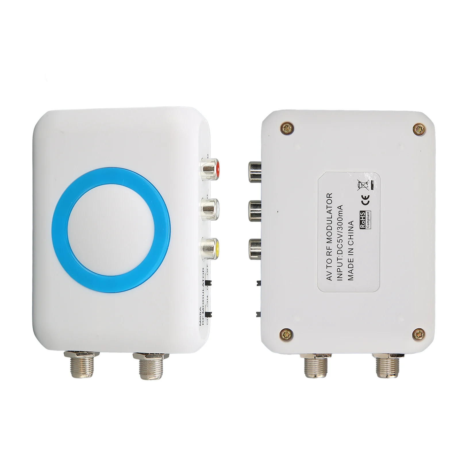 CATV Modulator HD Modulator Support M65A‑NTSC Format Output to RF Modulator for Home TV Replacement to RF Modulator