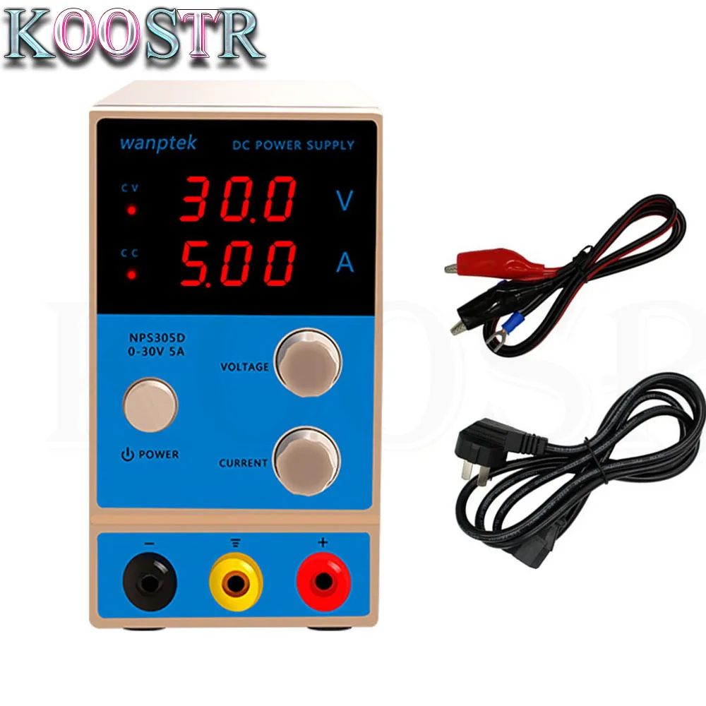Dc Power Supply Nps305d Digital Adjustable Dc Regulated Power Supply