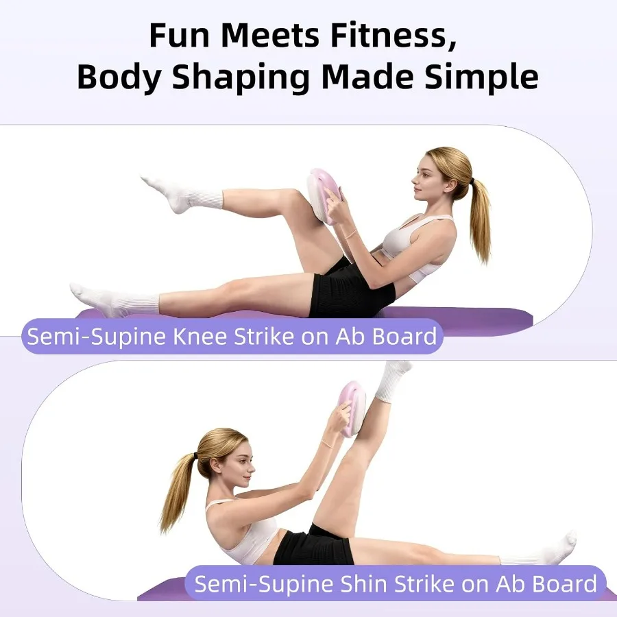 Smart Ab Trainer Machine with Bluetooth Music & Counter, Sit Up Assistant Core Workout Equipment with Foam Cushion for Home Gym