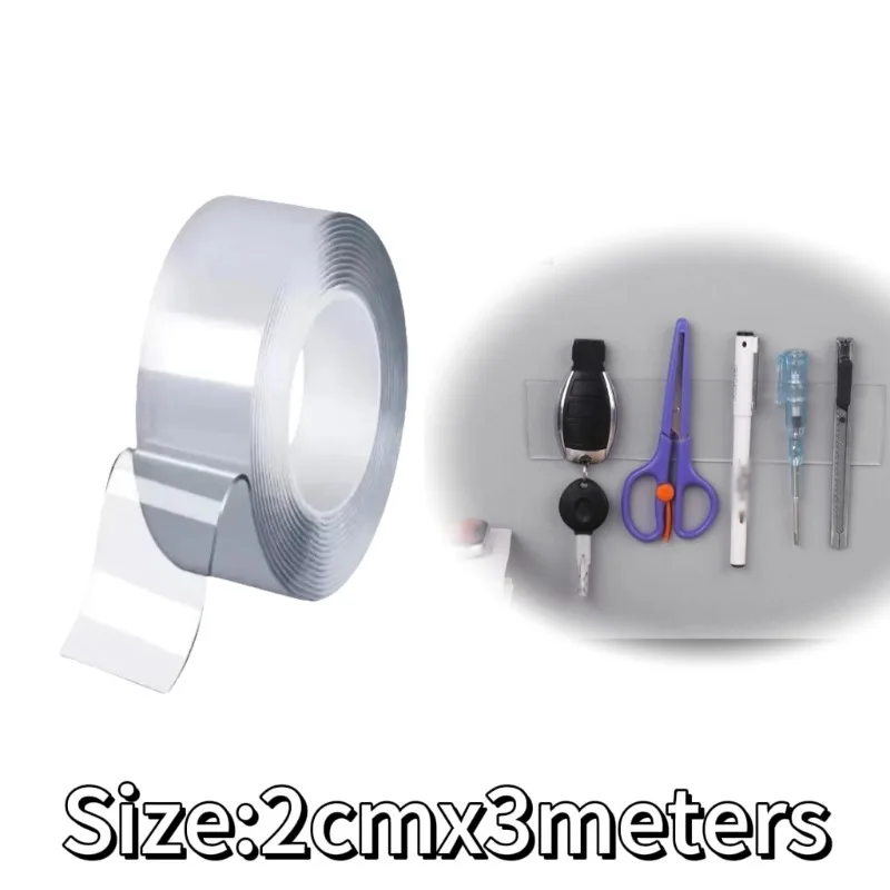 شريط لاصق نانو مزدوج قوي شفاف