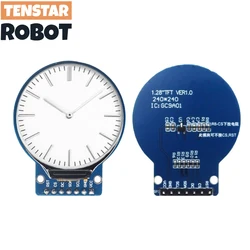 Round 1.28 - Inch TFT LCD Display Module with RGB and 4 - Wire SPI Interface (1.28 TFT Round)