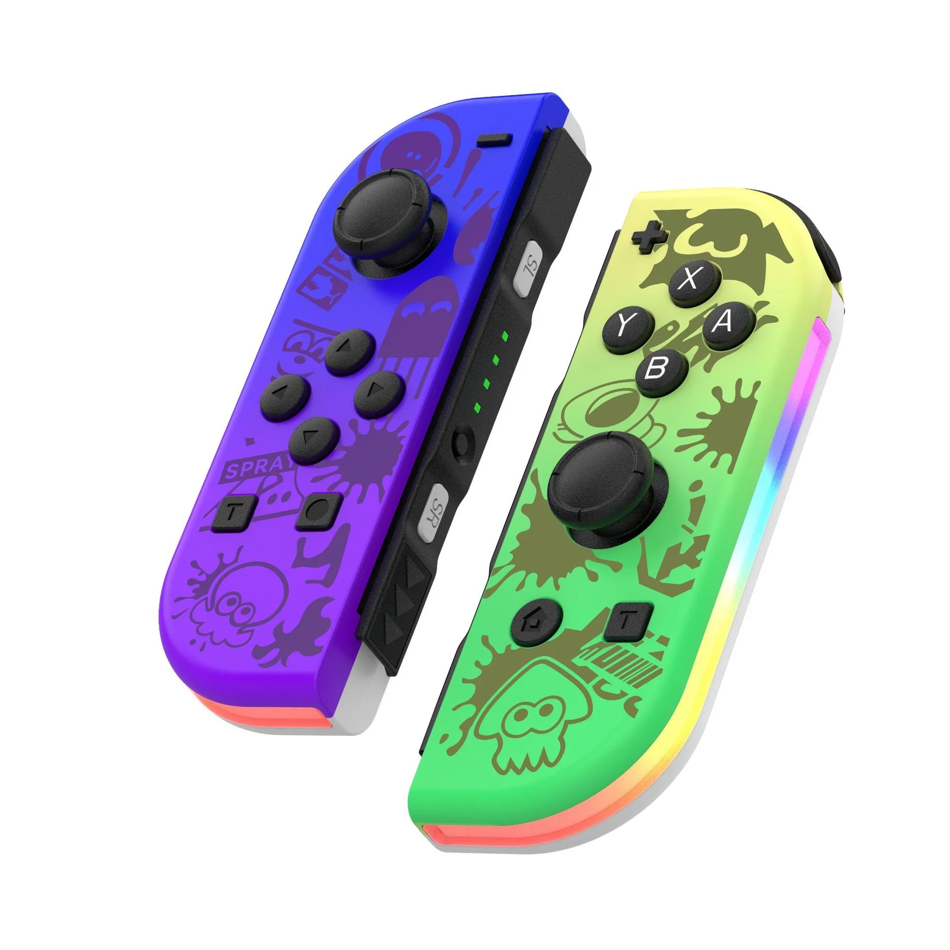 JOY-2-controladores-inal-mbricos-RGB-para-Nintendo-Switch-Joystick ...