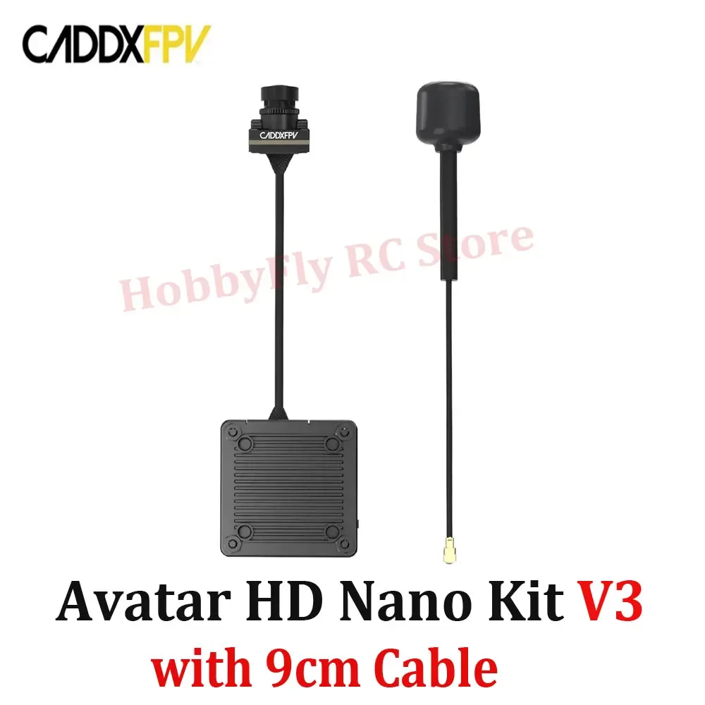 Caddx Walksnail Avatar HD Nano Kit V3 Per Drone FPV, 1080P 60fps 160°