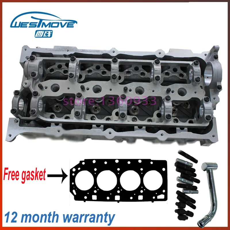 Cylinder head 22100-4A100 908 753 221004A100 for Hyundai H1 H200 Starex Porter 2497CC 2.5 CRDI DOHC 16V ENGINE D4CB D4CBVGT