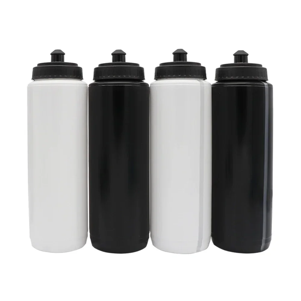 Sports Bottle Hockey Water Bottle 1000ML Hockey Gloves BPA Free Ice Football Lacrosse Bottles Sports Equipment
