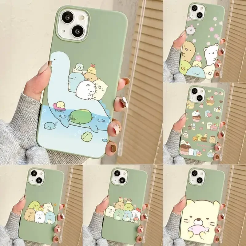 

Sumikko Gurashi Phone Case For Iphone 7 8 Plus X Xr Xs 11 12 13 Se2020 Mini Mobile Iphones 14 Pro Max Case