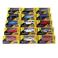 

RMZ City Diecast Toy Vehicle Model 1:64 Mini Cooper Audi SUV Sport Racing Car Scania Truck Free Wheels Collection Gift Match Box