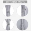 2/4/6PCS Strong Magnetic Tie Band High Quality Clip Curtains Buckle Holder Decorative Home Polyester Curtains Accessories 2