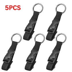 Multi-Function Travel Luggage Strap and Backpack Holder with Release Buckle (5PCS)