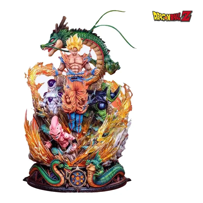 

Dragon Ball Son Goku Anime Figure Gk Super Saiyan Son Goku Figures Cell Shenron Buu Toy Model Statue Collection Hobby Doll Gifts