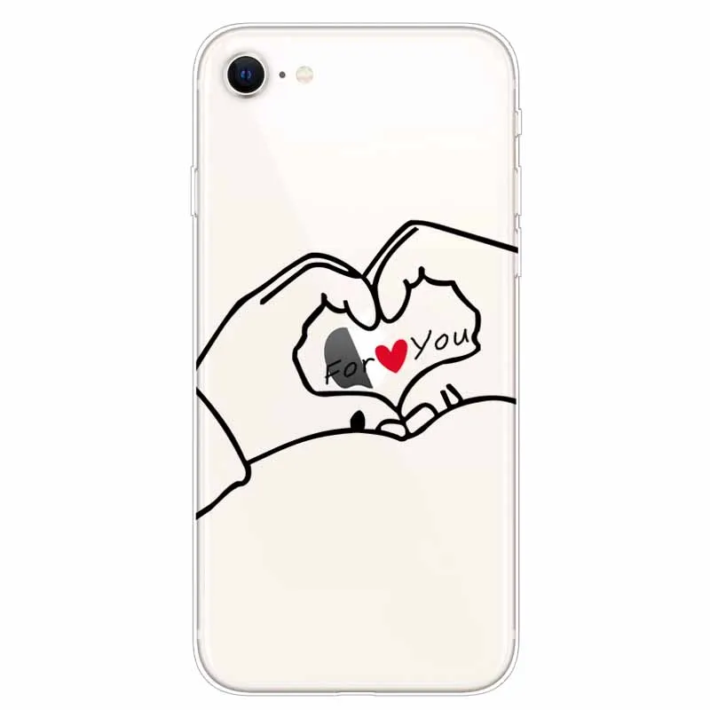 Clear Transparent Silicone Phone Case with Soft TPU Cover