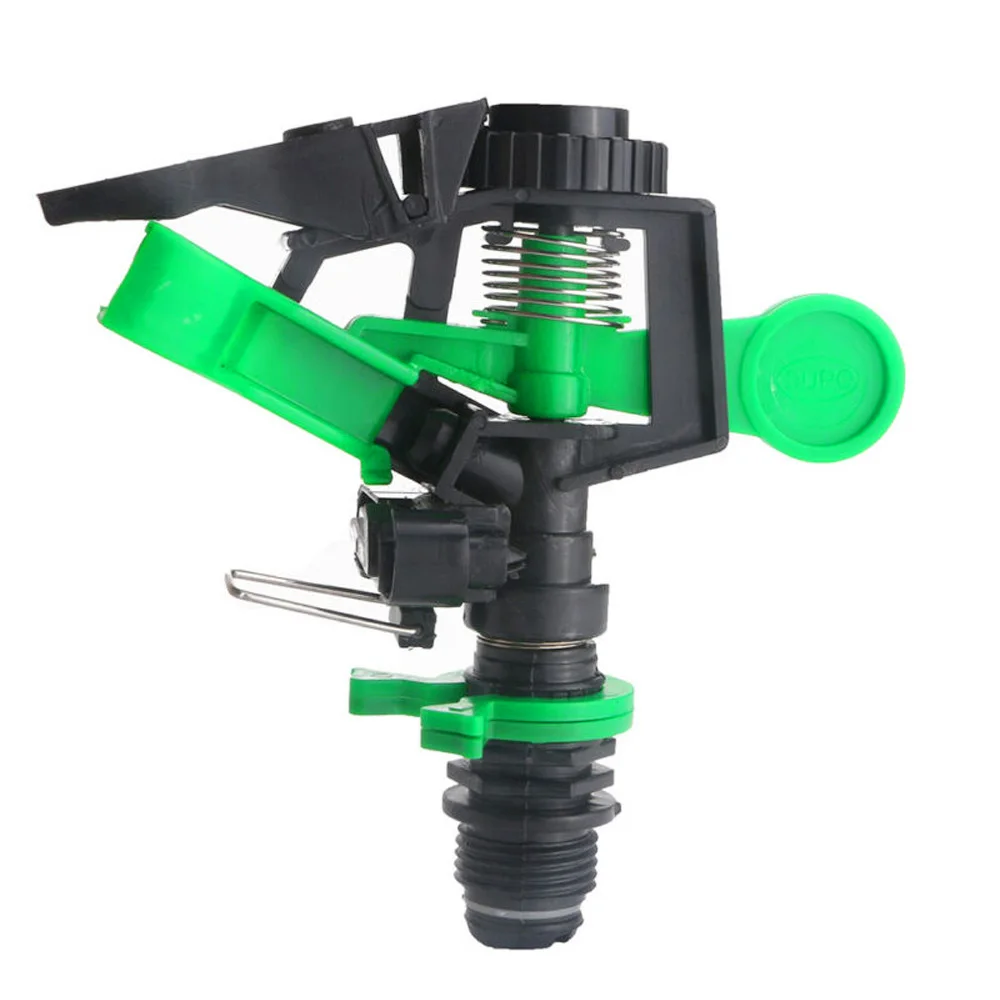 

Irrigation system Impact Sprinklers Installation Outdoor Replacement Yard 5Pcs ABS plastic Adjustable Garden Head
