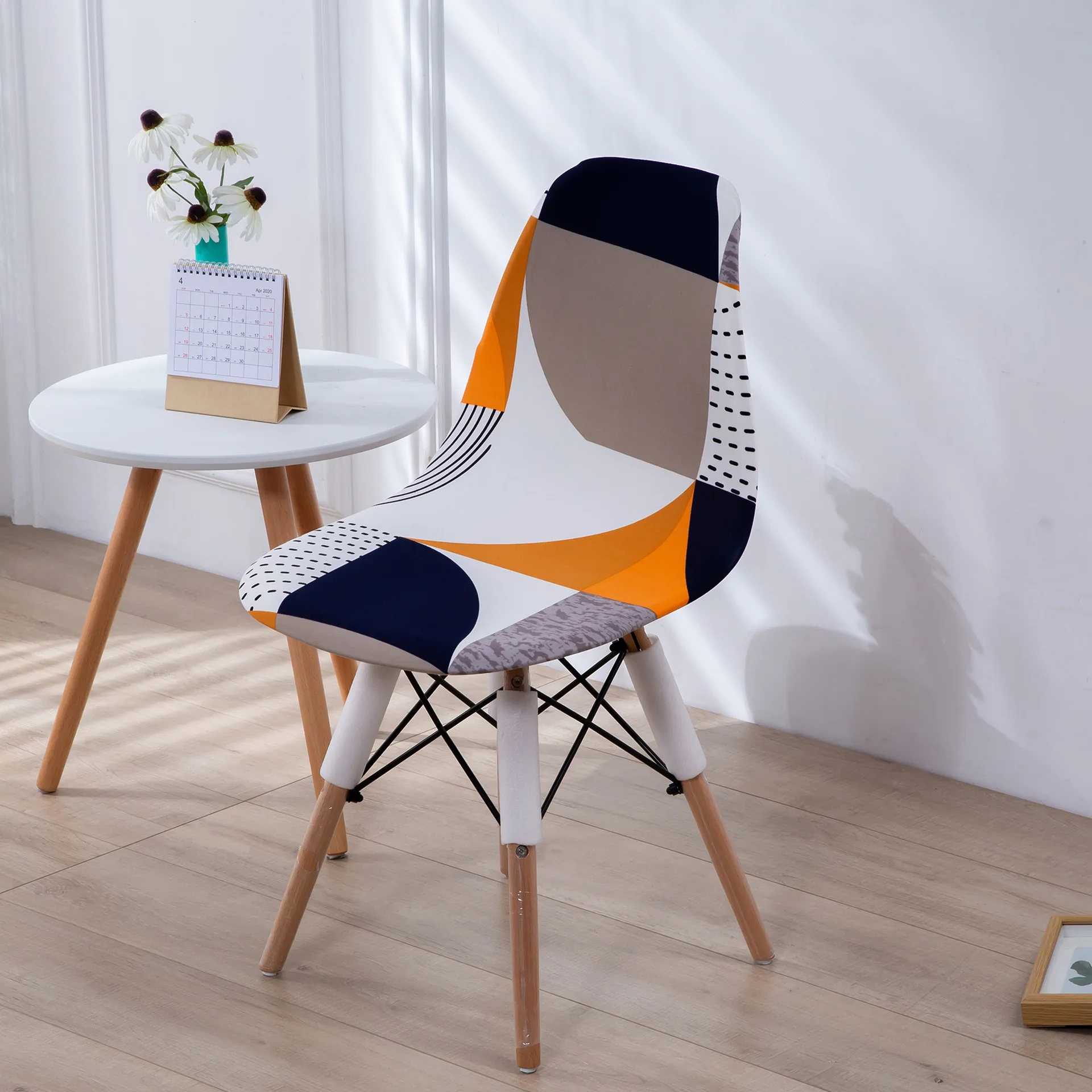 Chair Cover Manufacturers elastic chair cover European shell chair cover simple modern dining