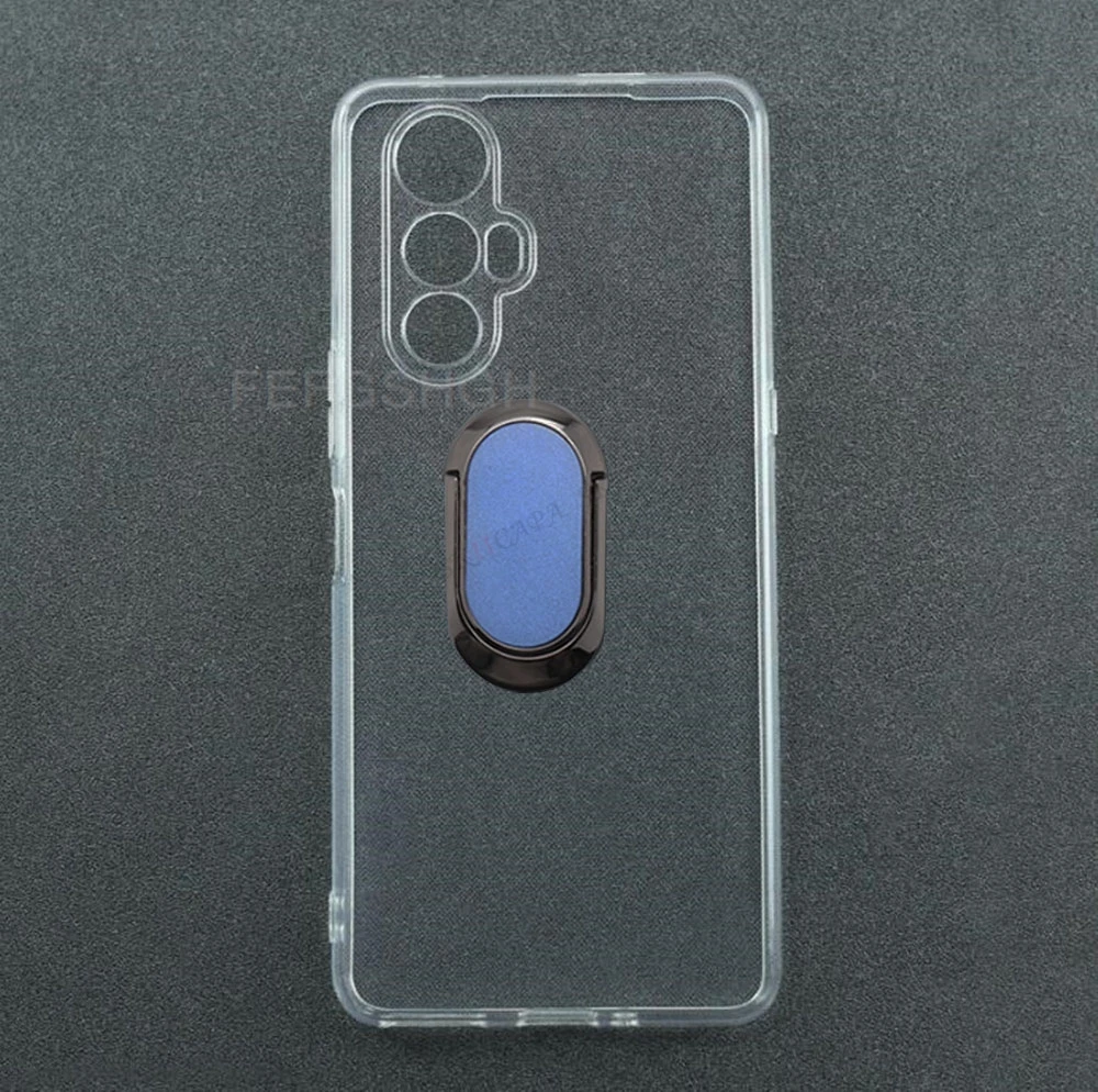 Cubot Max5 6.95 Ring Holder Phone Cover - TPU Soft Silicone Case