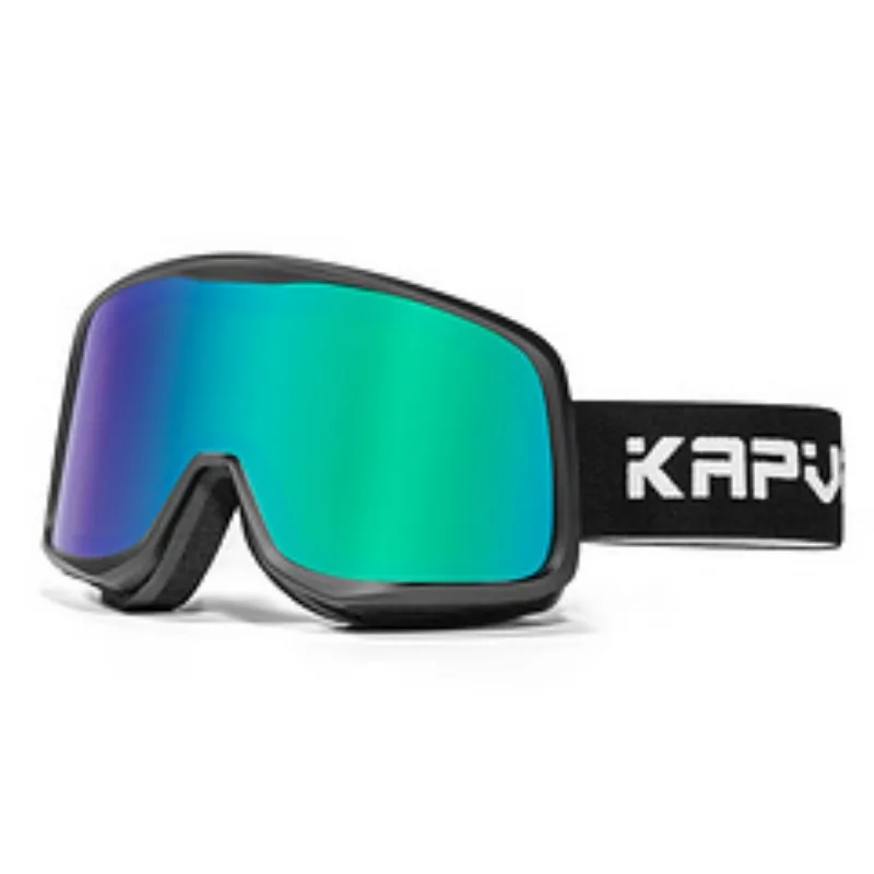 Ski goggles KAPVOE ski goggles Large cylindrical wind and fog UV400 protect women's ski glasses