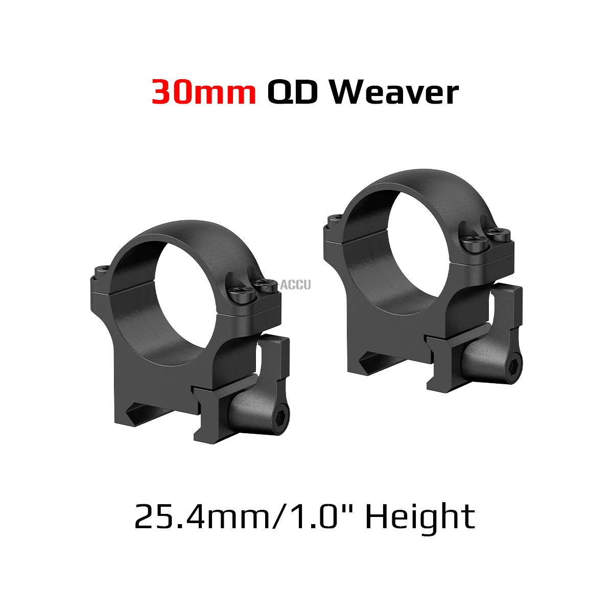 Ohhunt 1" 25,4 Mm 30 Mm Anelli Di Montaggio Cannocchiale Da - Foto 9