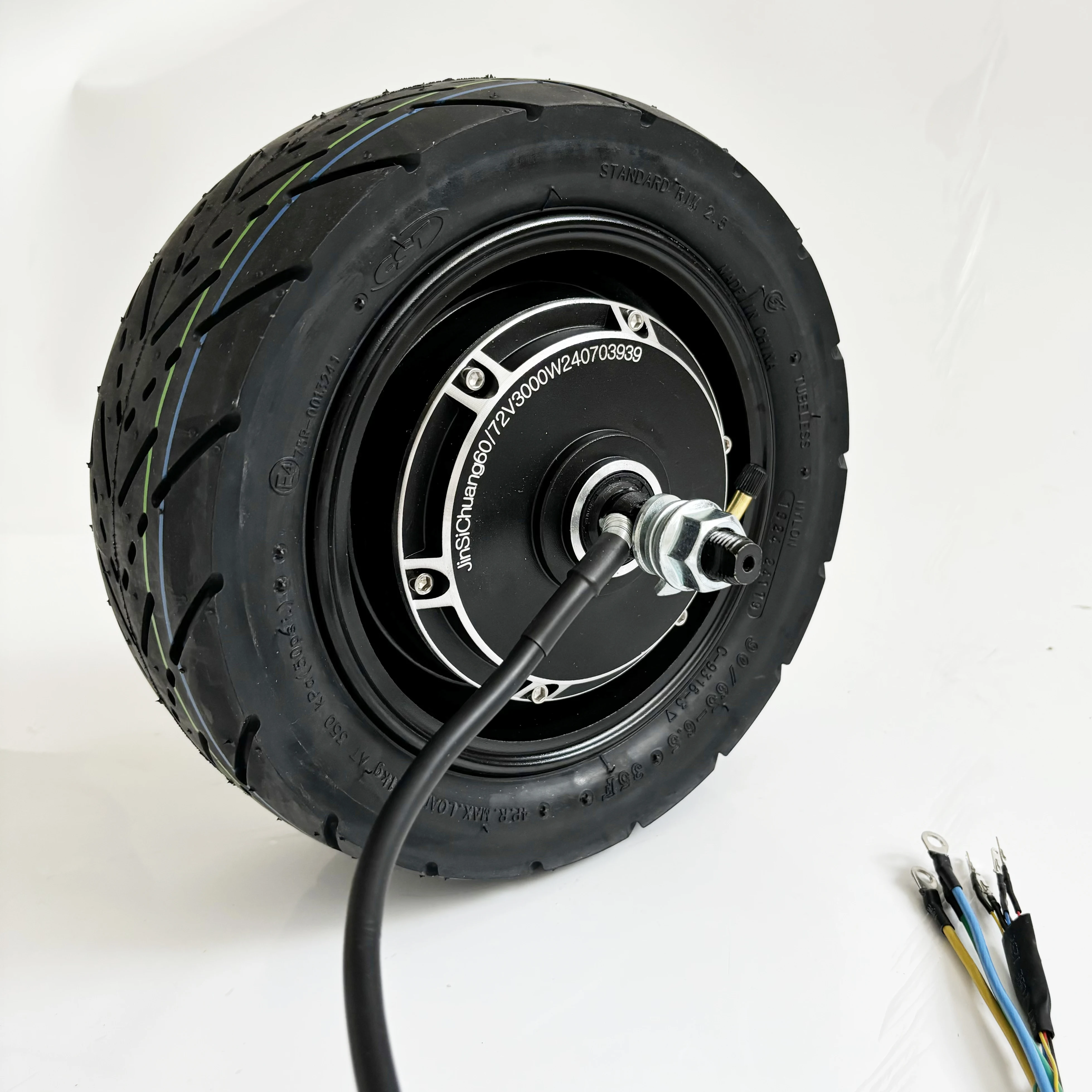 60v 72v 3000w Scooter Hub Motor 11