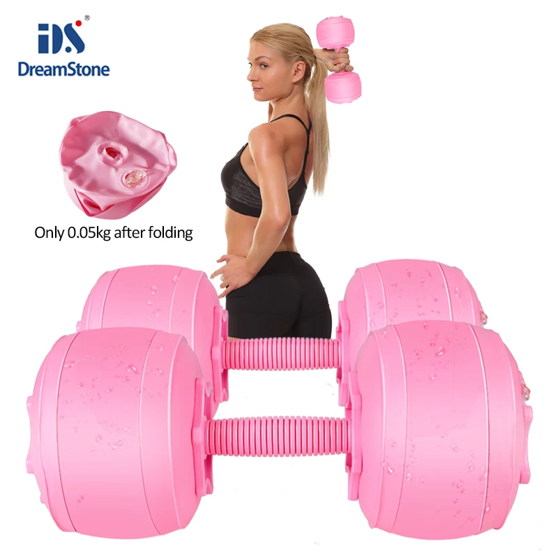 

Deiris Bodybuilding Water Weights Dumbbell,1-6 KG For Women Kids Student, Pilates Yoga Fitness Exercise, Water Filled Dumbbells