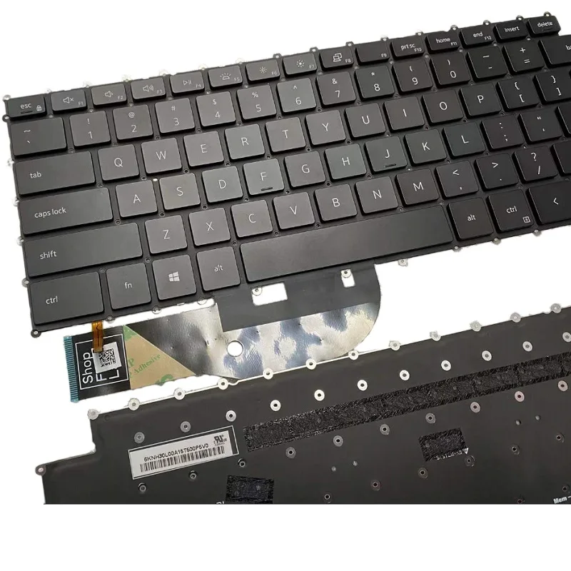 Eua para Dell Xps 9500 9510 9700 9710 Precisão 5550 5560 5750 5760 Computador Portátil Substituir Teclado Wtih Backlit Eglish - Imagem 3
