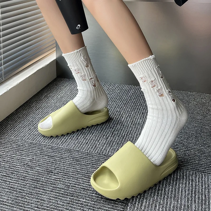 Рисунок 3 - Носки женские длинные однотонные в стиле панк