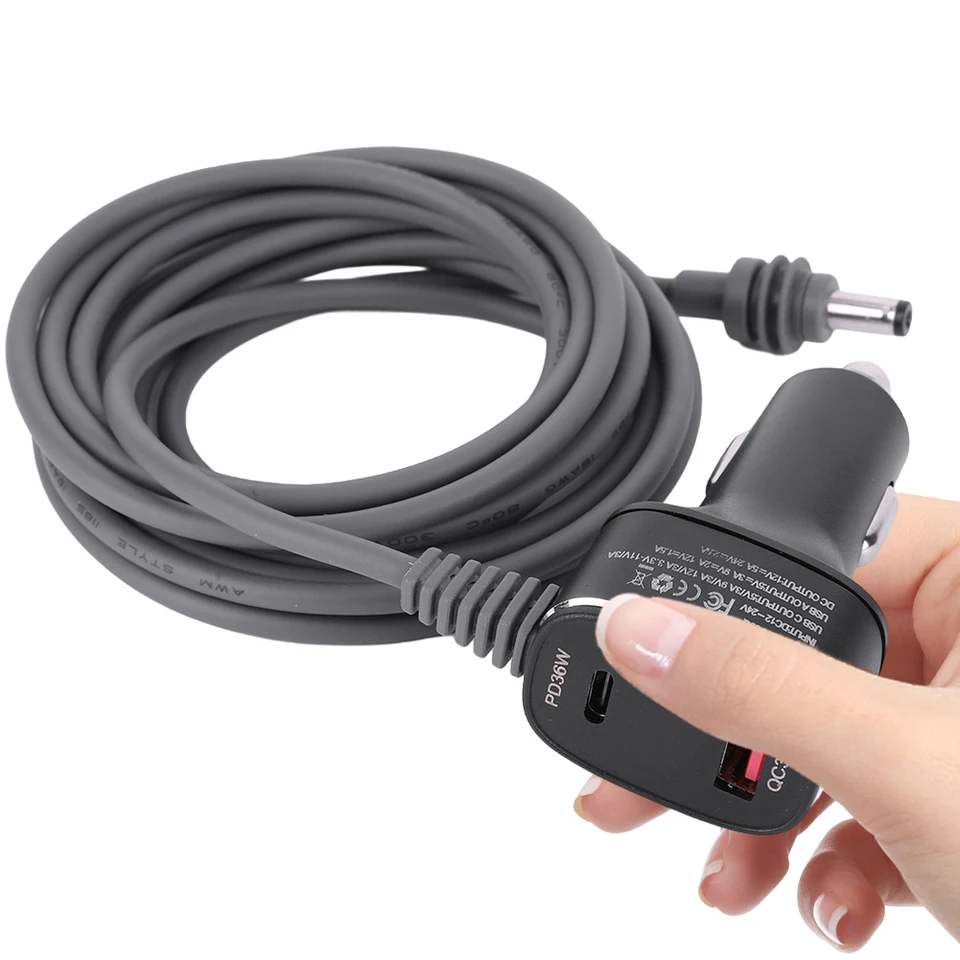 Starlink Mini Car Charger Cable with USB Ports