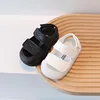 Kids Beach Sandals Summer Baby Girl Shoes Solid Color Infant Sandal 4