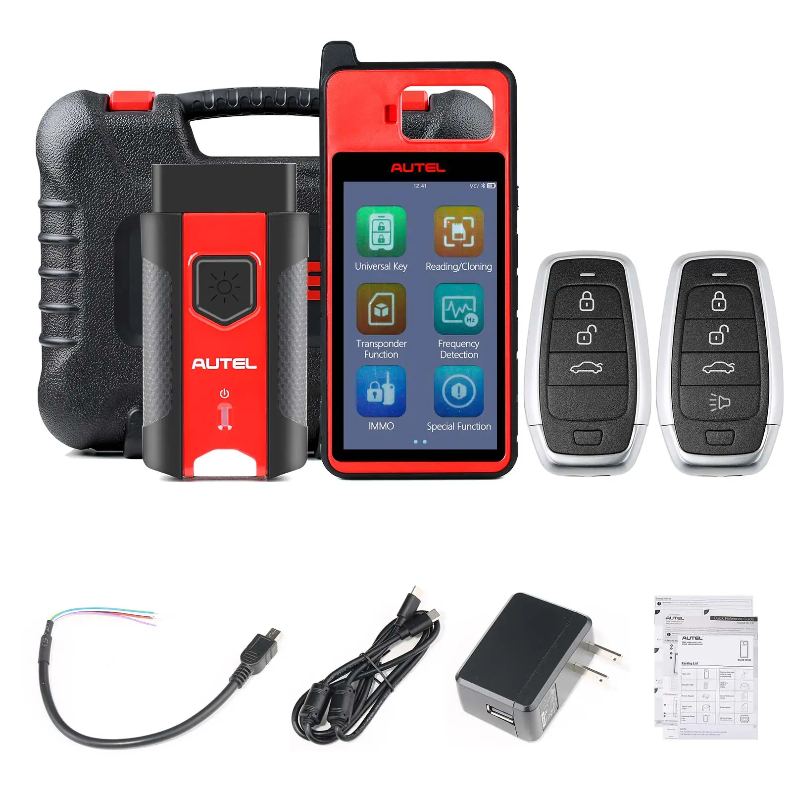 

2023 Newest Autel MaxiIM KM100 KM100E Universal Key Generator Kit Free Update Online Lifetime
