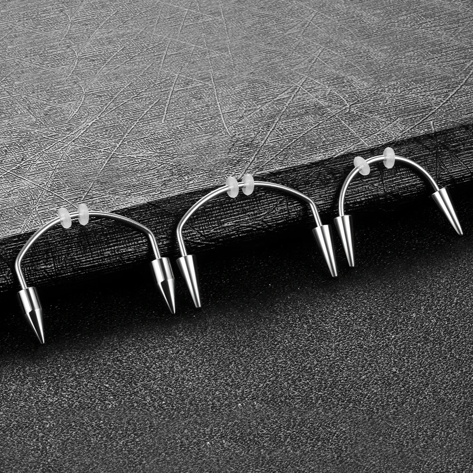 Piercing De Corpo De Aço Inoxidável Jóias, Prego De Drácula, Dentes De  Vampiro Zumbi, Anéis De Nariz De Septo, 1Pc - AliExpress, image size:950x950