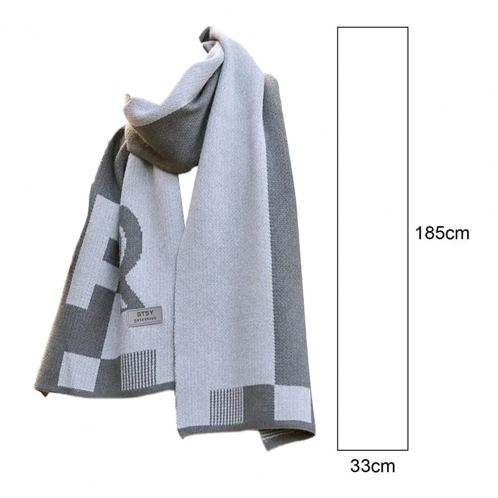 Рисунок 6 - Мужской утепленный шарф с надписью