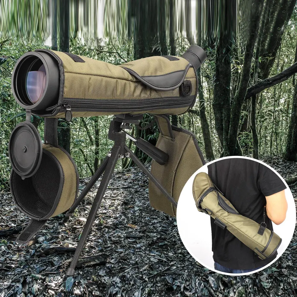 Přenosné nesoucí brašna odolný silon shock-absorbing batoh pro dalekohled špinění působnosti ptáků sledování monoculars