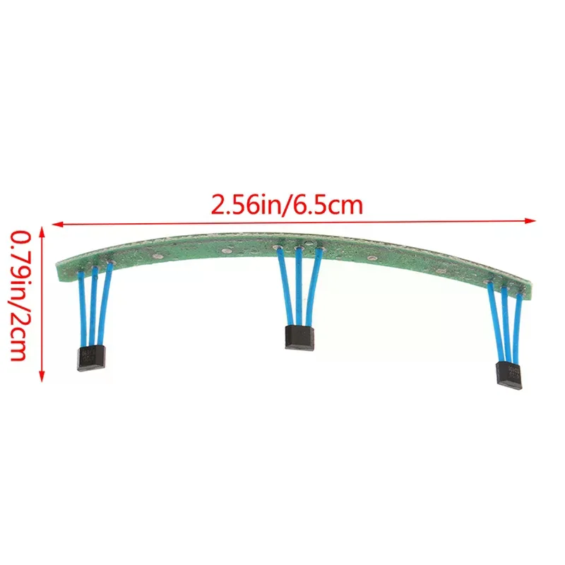 Electric Scooter High Accuracy Hall Sensor Module - 1Pc PCB Board for Enhanced Performance