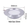 6/8/12pcs Led Downlight 3W DC12V Ceiling Lamp Recessed Down Light Round Led Panel Light Black White Silver Dimmable Spotlight 3