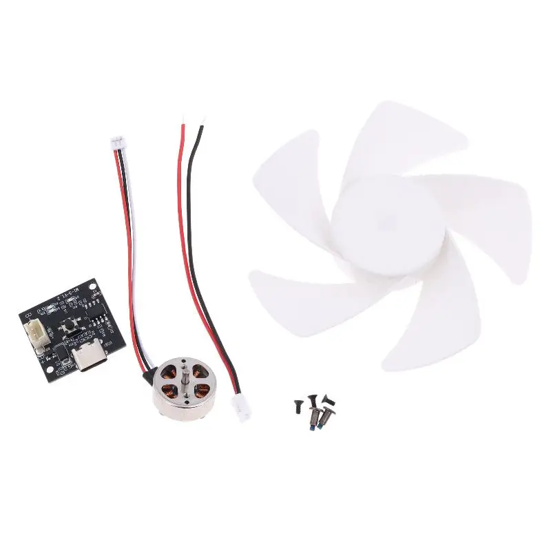 Kit Ventilateur DIY Moteur Brushless 1503 5V Type-C 6cm