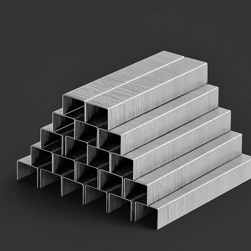 23/10 스테인리스 스틸 스테이플 1000개/박스 헤비 듀티 금속 스테이플 리필 사무실 학교 가정용 바인딩 용품