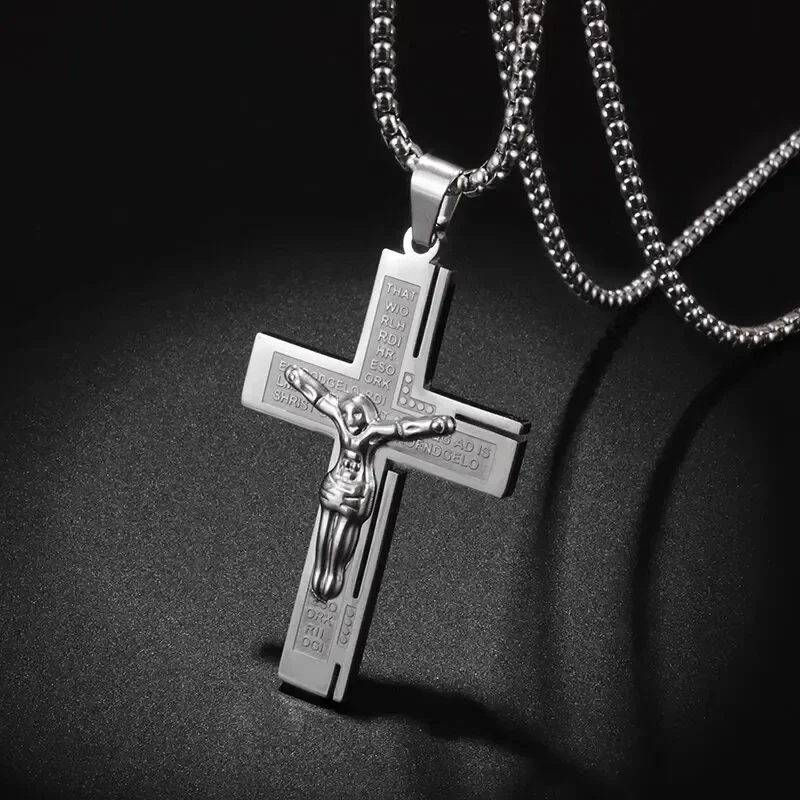 Faithful Light - Gold/Silver Cross Necklace 3