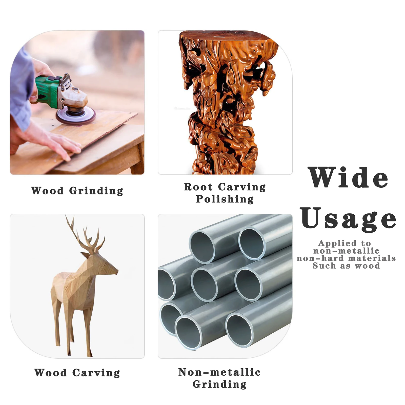 Disque à Meuler Pour Bois - Diamètre Intérieur