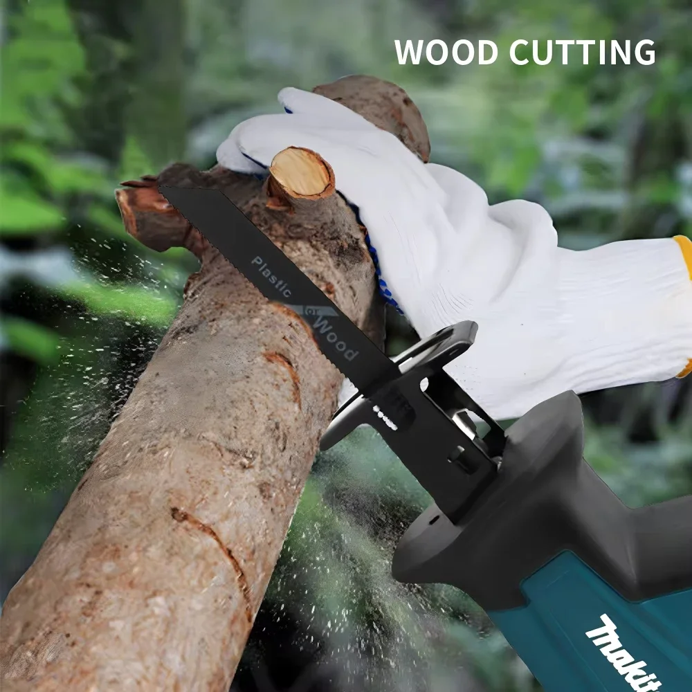 Makita DJR189 18V Cordless Electric Reciprocating Saw Brushless Rechargeable Wood Metal Cutting Saw Portable Power Tool electric power tools