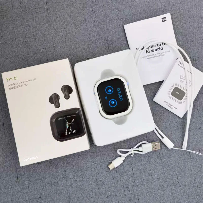 Original For HTC NE20 Bluetooth AI Earphones In-ear Earbuds