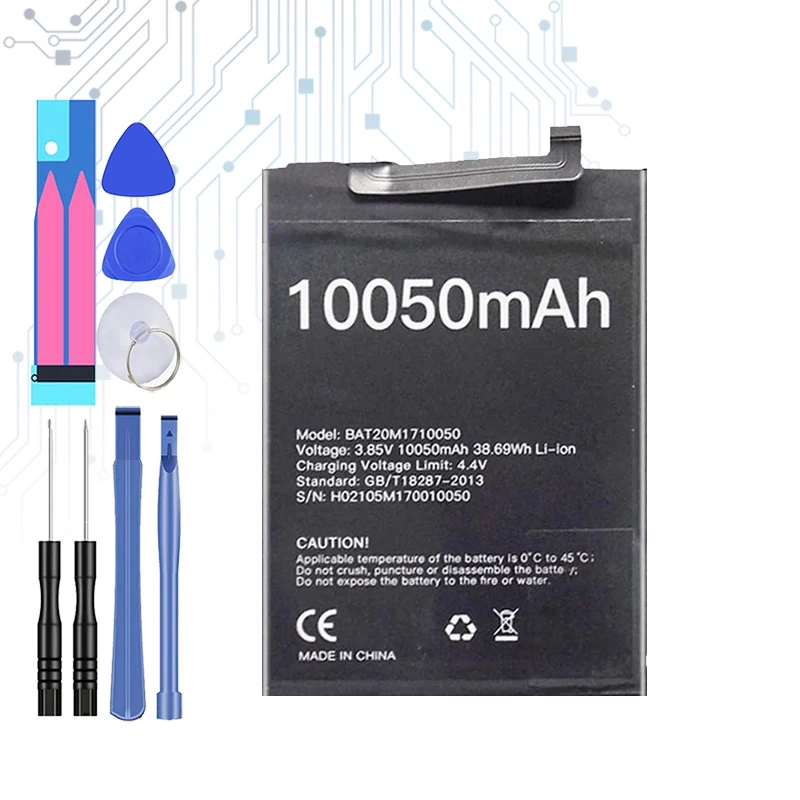 

BAT20M1710050 10050mAh Replacement Battery for DOOGEE S59 Pro S59Pro