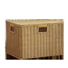 Large Rattan Woven Storage Basket, Clamshell Design, Breathable Organizer, Stylish Practical Supplies, Modern Home 6