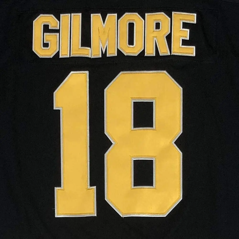 Happy Gilmore 18 Boston Men's Ice Hockey Jersey Stitched Black 